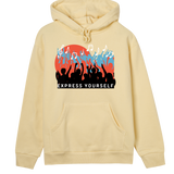 Music in Motion - Contemporary Hoodie - Soft yellow women - Hoodies