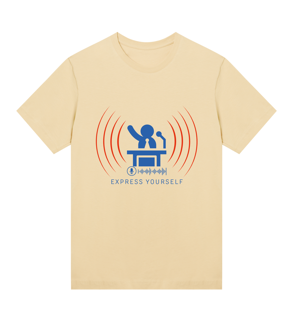 Amplify Your Voice - Women's Regular T-Shirt - Soft yellow women - T-shirts