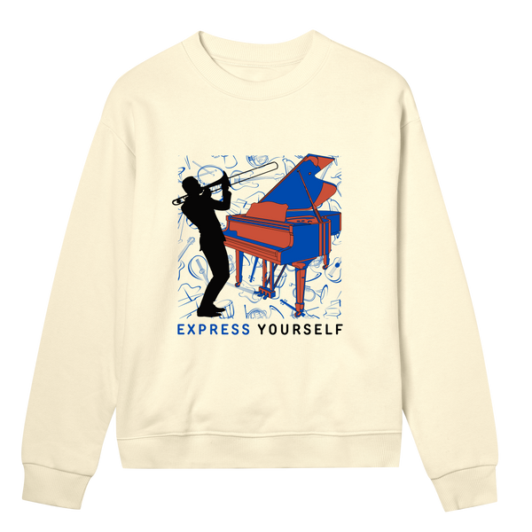 Sound & Style - The Musical Journey - Soft yellow women - Sweatshirts