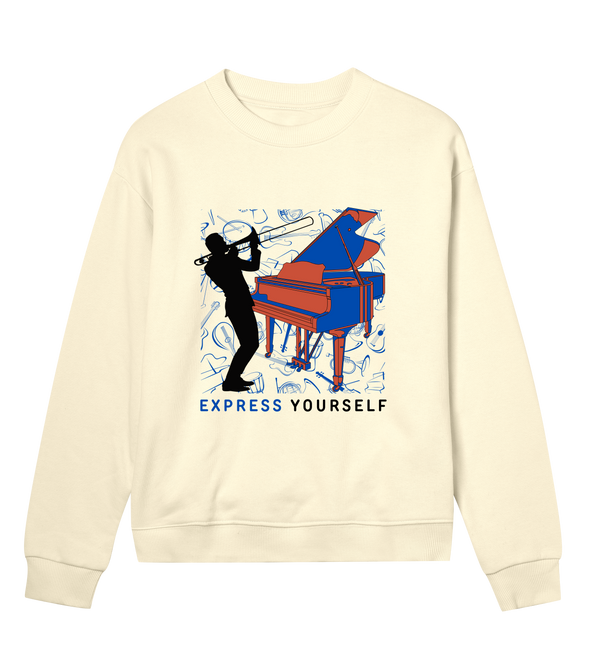 Sound & Style - The Musical Journey - Soft yellow women - Sweatshirts