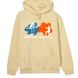 Sports Fusion - Express Yourself Hoodie - Soft yellow women - Hoodies