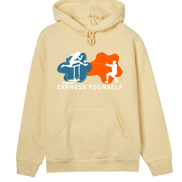 Sports Fusion - Express Yourself Hoodie - Soft yellow women - Hoodies