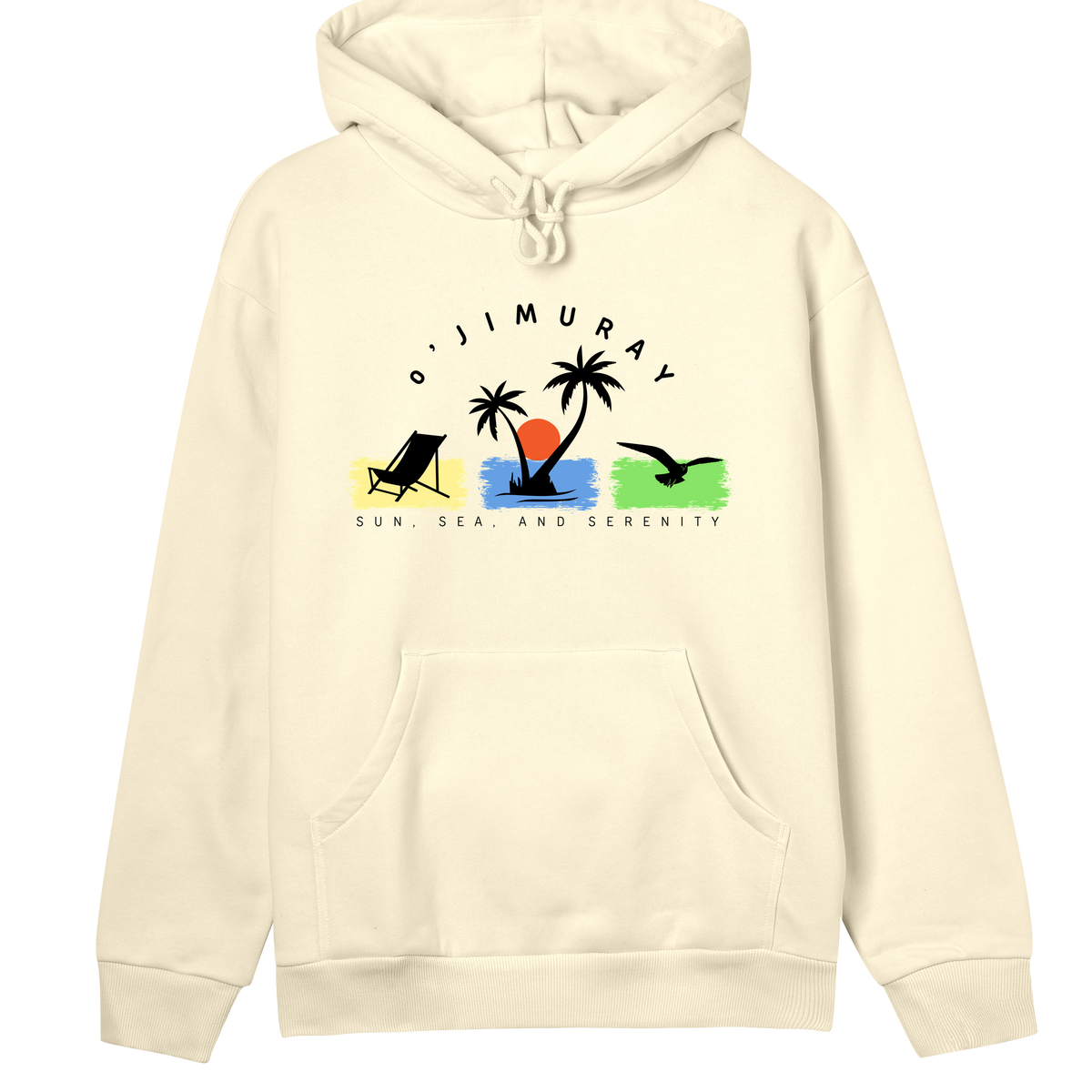 Sunset Escape - Bold Style Awaits - Soft yellow women - Hoodies