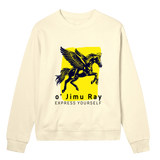 Winged Elegance - Express Yourself - Soft yellow women - Sweatshirts