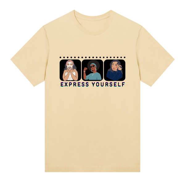 Empowered Trio - Express Yourself Tee - Soft yellow women - T-shirts