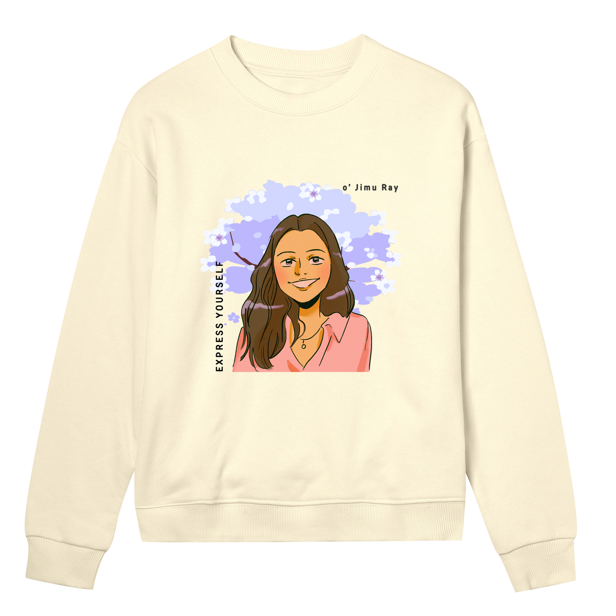 Floral Fresh - Express in Bloom - Soft yellow women - Sweatshirts