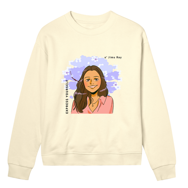 Floral Fresh - Express in Bloom - Soft yellow women - Sweatshirts