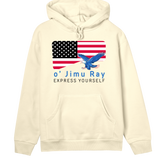 Stars, Stripes, and Style - 4th July Special - Soft yellow women - Hoodies