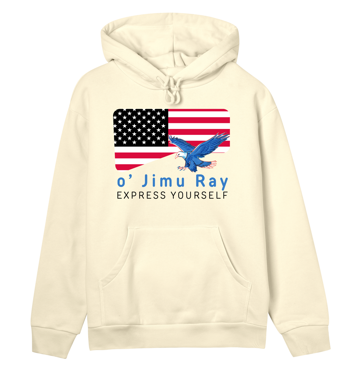 Stars, Stripes, and Style - 4th July Special - Soft yellow women - Hoodies