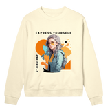 Glam Grit - Express in Style - Soft yellow women - Sweatshirts