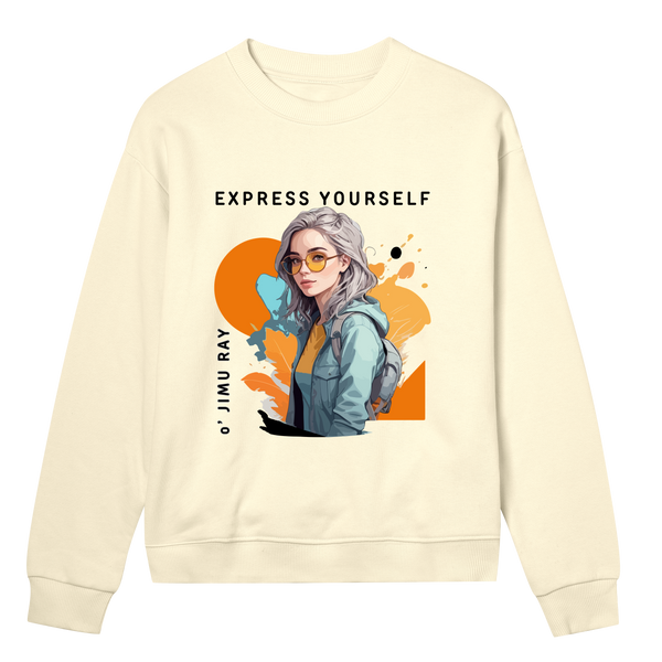 Glam Grit - Express in Style - Soft yellow women - Sweatshirts