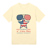 All-American Spirit - o' Jimu Ray 4th July Special - Soft yellow women - T-shirts