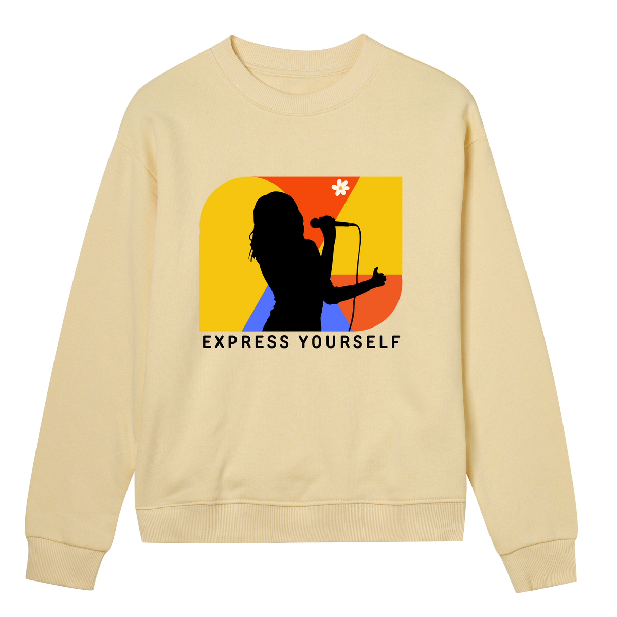 Chic Comfort - Stand Out in Style - Soft yellow women - Sweatshirts