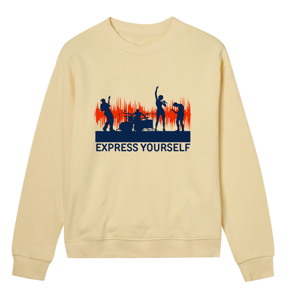 Bold Comfort - Make Your Statement - Soft yellow women - Sweatshirts