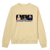 Celebrating You - Expressive Women's Sweatshirt - Soft yellow women - Sweatshirts