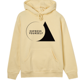 Geometric Boldness - Women's Expression Hoodie - Soft yellow women - Hoodies