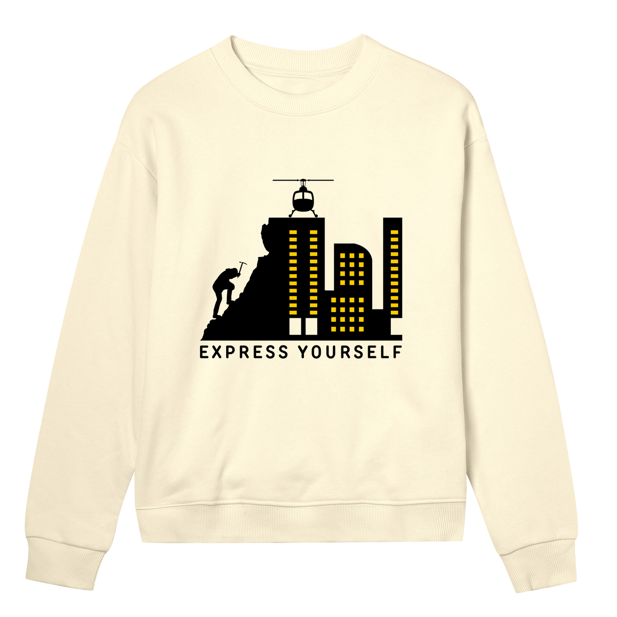 City Climber - Bridging Ages - Soft yellow women - Sweatshirts