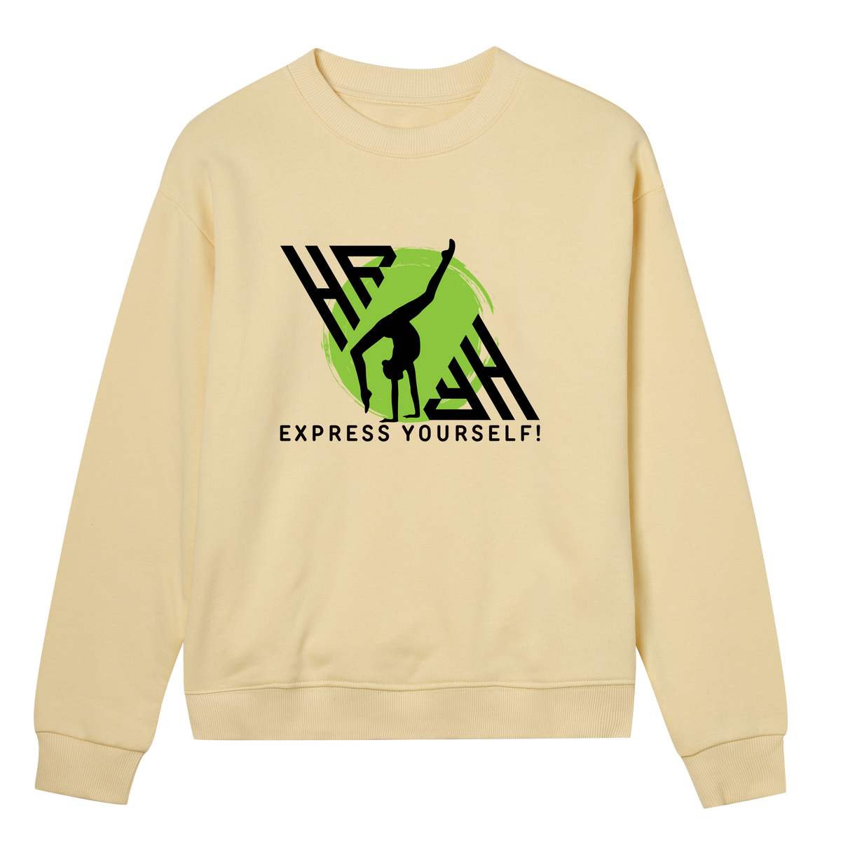 Graceful Movement - Bold & Stylish - Soft yellow women - Sweatshirts