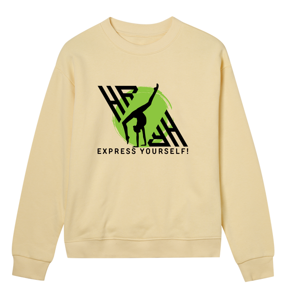 Graceful Movement - Bold & Stylish - Soft yellow women - Sweatshirts