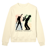 Colorful Crescendo - Musical Expression - Soft yellow women - Sweatshirts