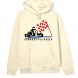 Victory Lap - Expressive Women's Hoodie - Soft yellow women - Hoodies