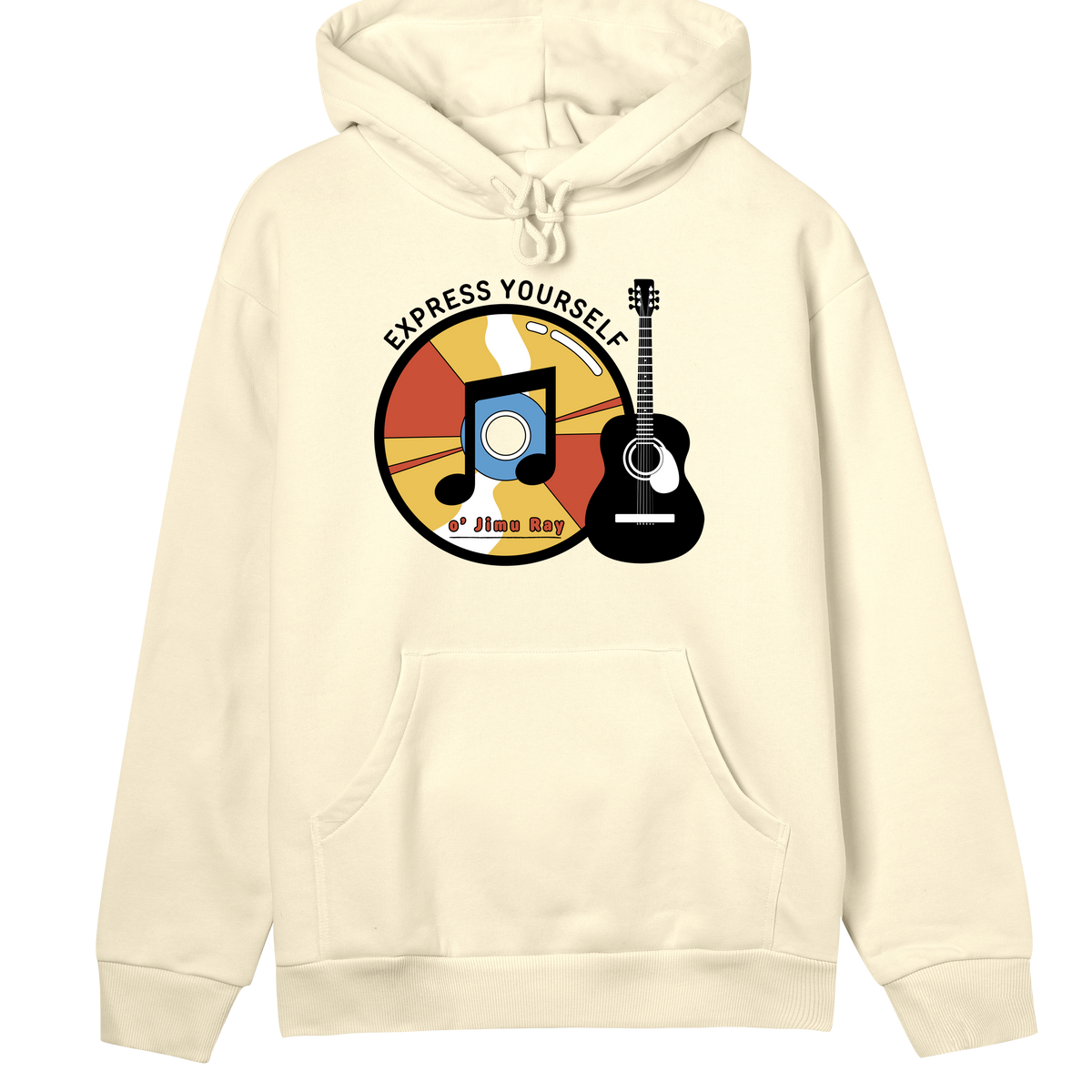 Musical Vibes - Express Yourself - Soft yellow women - Hoodies