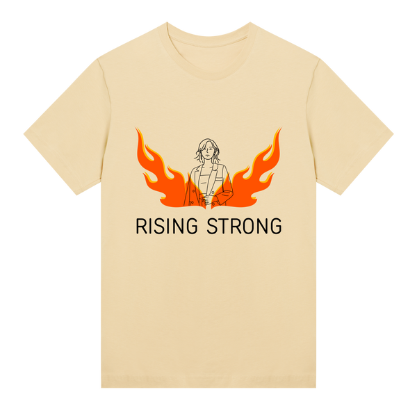 Flame of Strength T-Shirt - Soft yellow women - T-shirts