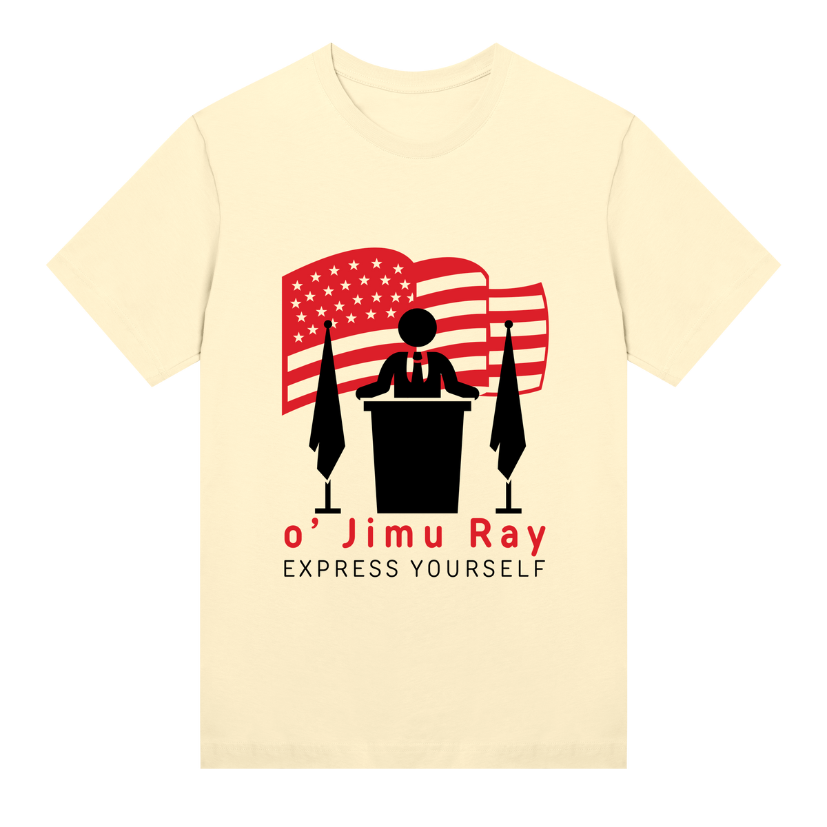 American Pride - o' Jimu Ray 4th July Special - Soft yellow women - T-shirts