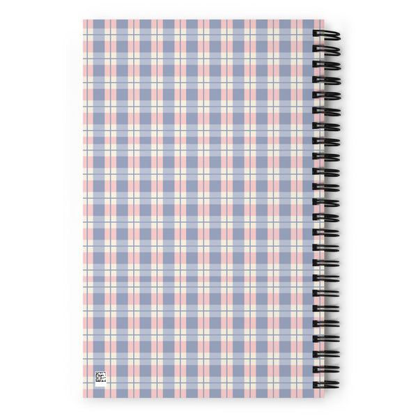 Charming Pastel Plaid Notebook – Cute & Functional - - Notebooks