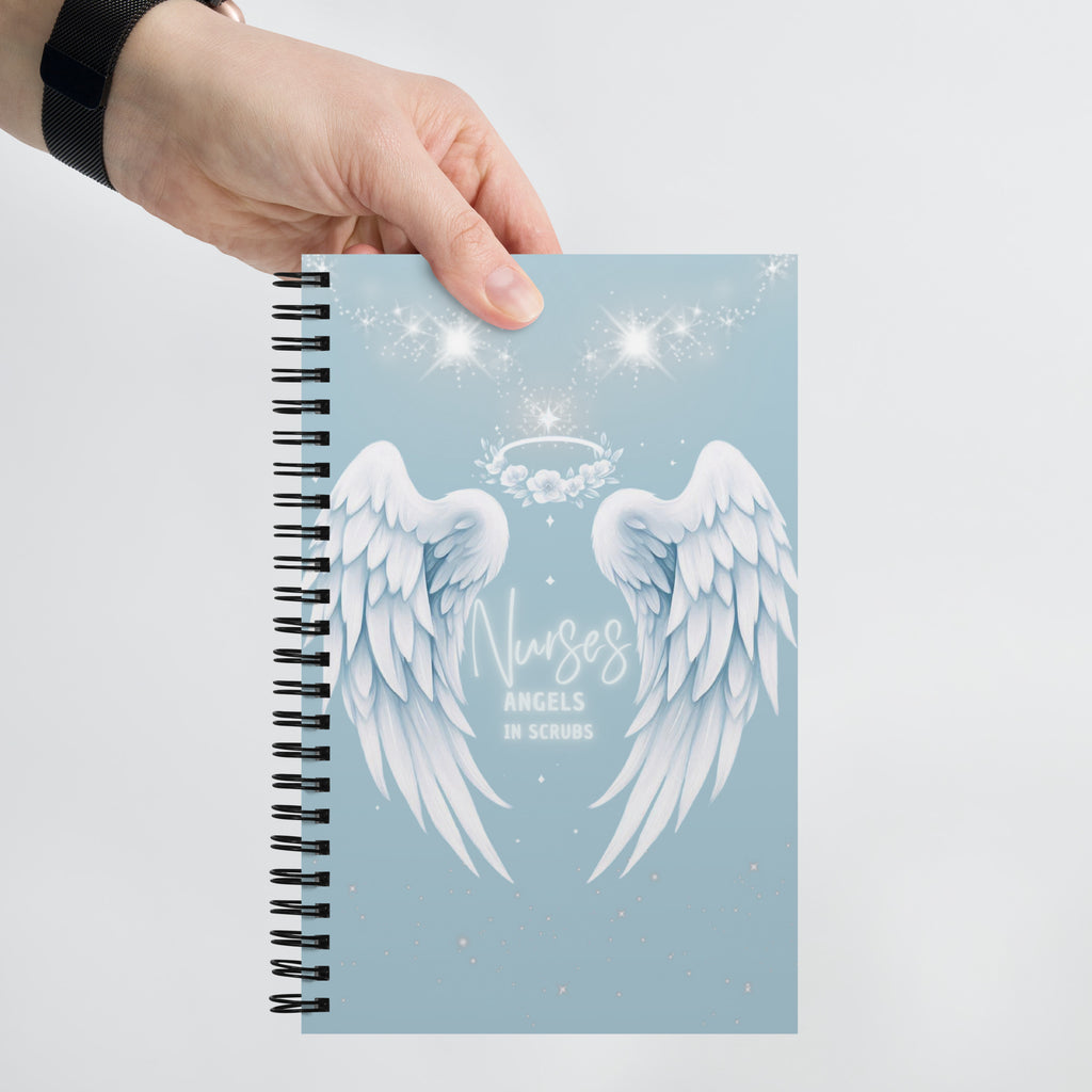 Angels in Scrubs - Uplift Your Day with Every Page - Default Title - Notebooks