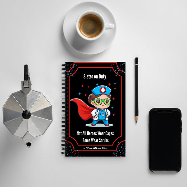 Super Nurse on Duty - Celebrating Everyday Heroes - Default Title - Notebooks