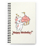 Purr-fectly Sweet – Birthday Cat & Cupcake Notebook - Default Title - Notebooks