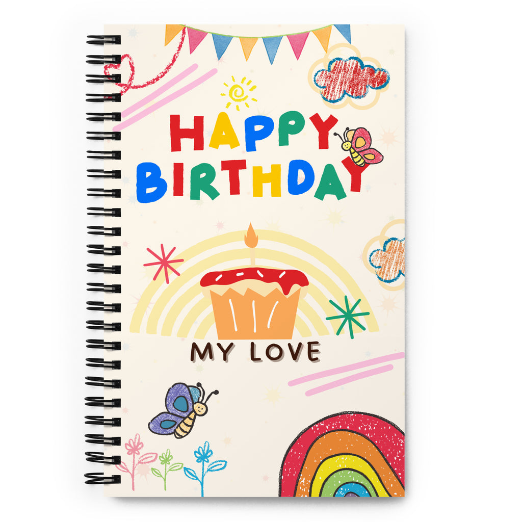 Bright & Joyful – A Colorful Birthday Notebook - Default Title - Notebooks