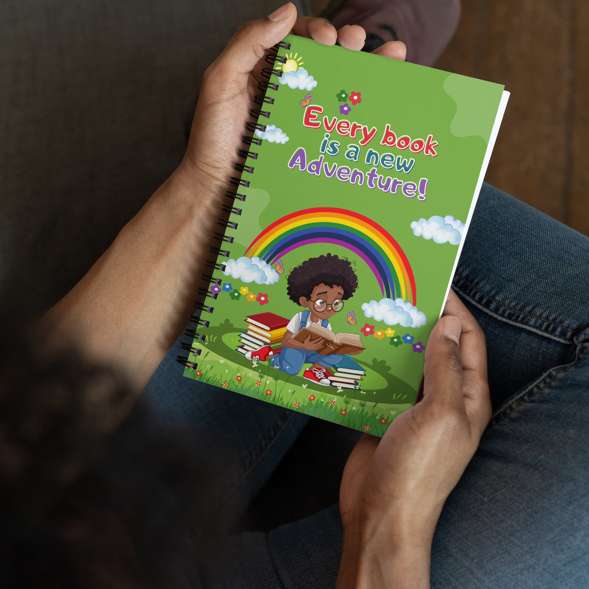 Every Book is a New Adventure – A Notebook for Young Explorers - - Notebooks