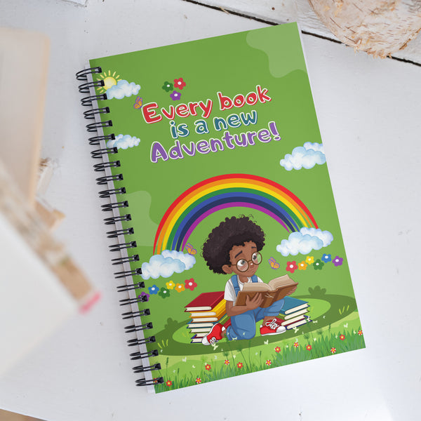 Every Book is a New Adventure – A Notebook for Young Explorers - - Notebooks