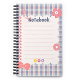 Charming Pastel Plaid Notebook – Cute & Functional - Default Title - Notebooks