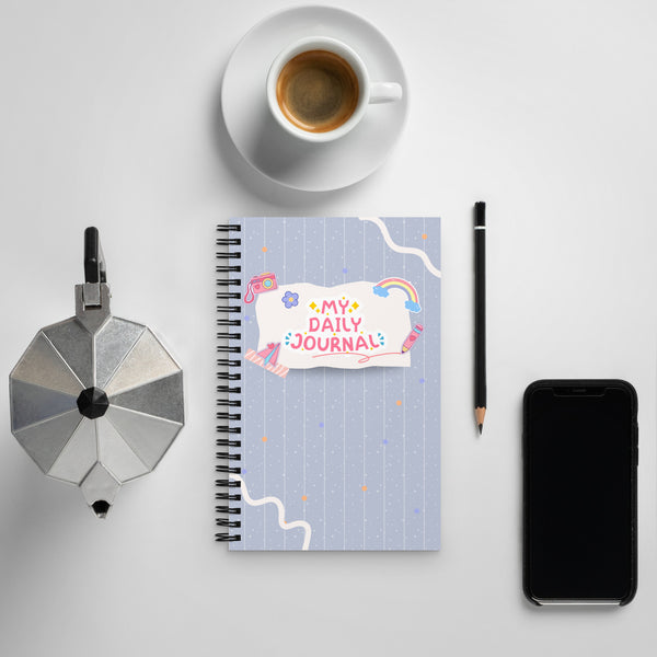 Pink Aesthetic Spiral Notebook – Perfect for Girl Bosses - - Notebooks