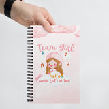 Team Girl Notebook – Cute & Motivational - - Notebooks