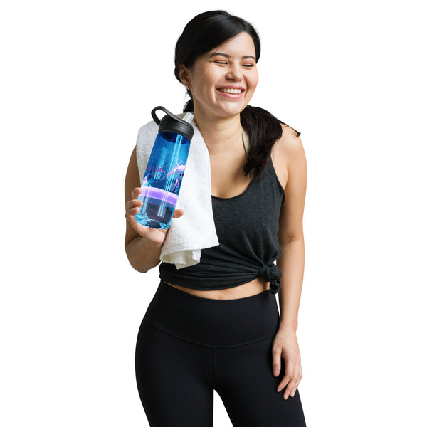 Playful Hydration - Water Today, Wine Later Sports Bottle - - Water Bottles