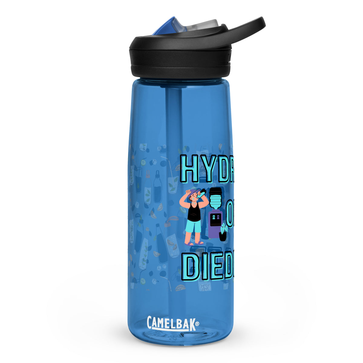 Hydrate or Diedrate - Water Bottle for the Go-Getters - - Water Bottles