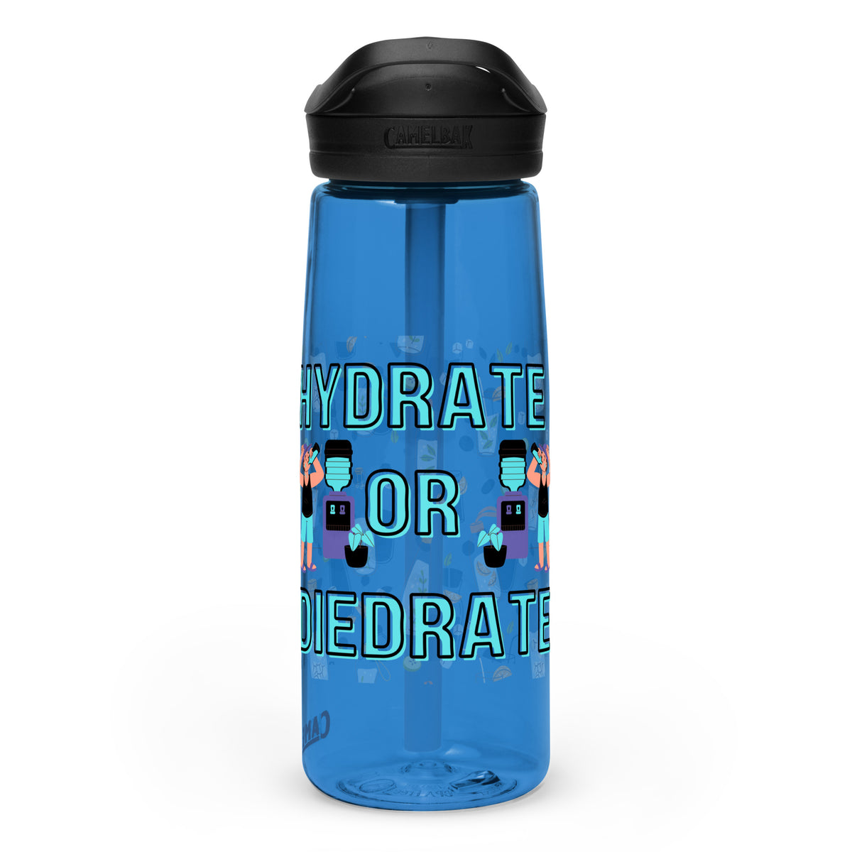 Hydrate or Diedrate - Water Bottle for the Go-Getters - - Water Bottles