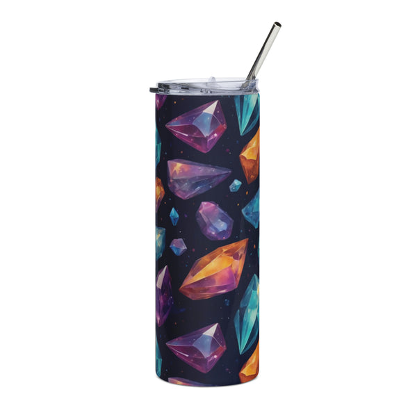 Starlit Luxury - Vibrant Gemstone Drinkware - - Tumblers