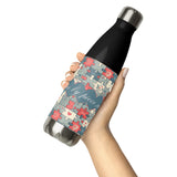 Puzzle of Love - Bottle with Heartfelt Design - - Water Bottles