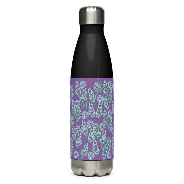 Floral Elegance Stainless Steel Water Bottle – A Touch of Nature's Grace - Default Title - Water Bottles