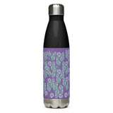 Floral Elegance Stainless Steel Water Bottle – A Touch of Nature's Grace - - Water Bottles