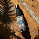 Puzzle of Love - Bottle with Heartfelt Design - - Water Bottles