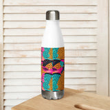 Exotic Splash - Vibrant Stainless Steel Bottle - - Water Bottles