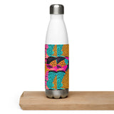 Exotic Splash - Vibrant Stainless Steel Bottle - - Water Bottles