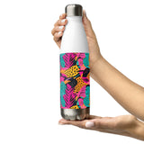 Exotic Splash - Vibrant Stainless Steel Bottle - - Water Bottles