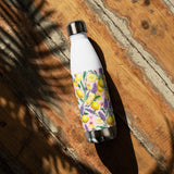 Sunshine Sips - Lemon & Lavender Water Bottle - - Water Bottles